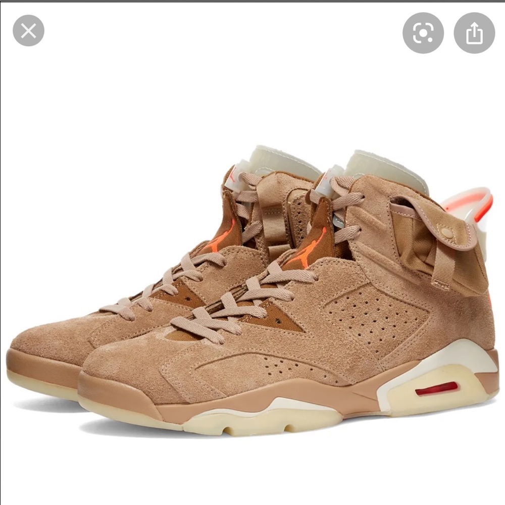 Air Jordan 6 Retro Travis Scott Cactus Jack